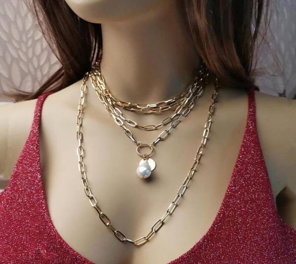 personality geometric baroque necklace female retro punk multilayer chain chains9999920, Silver
personality geometric baroque necklace female retro punk multilayer chain chains9999920, Silver
