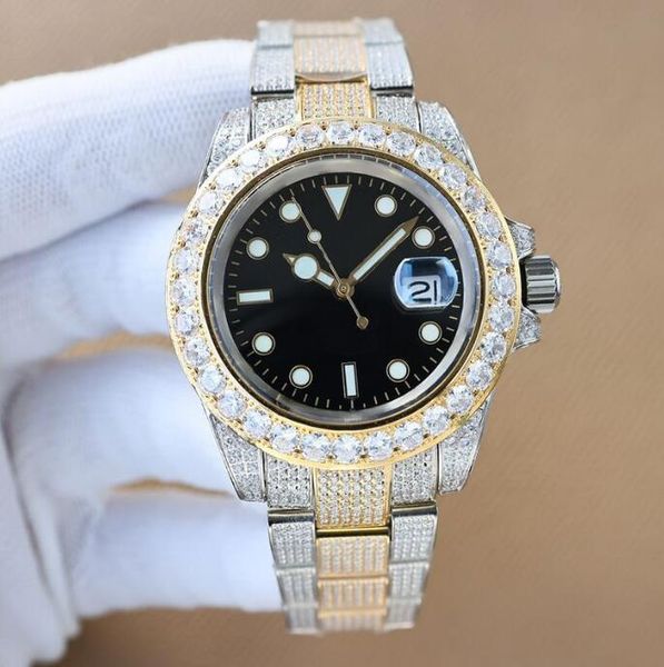 diamond watch 42mm mens watch automatic mechanical watch waterproof fashion business wristwatch montre de luxe watches for men--10, Slivery;brown
diamond watch 42mm mens watch automatic mechanical watch waterproof fashion business wristwatch montre de luxe watches for men--10, Slivery;brown