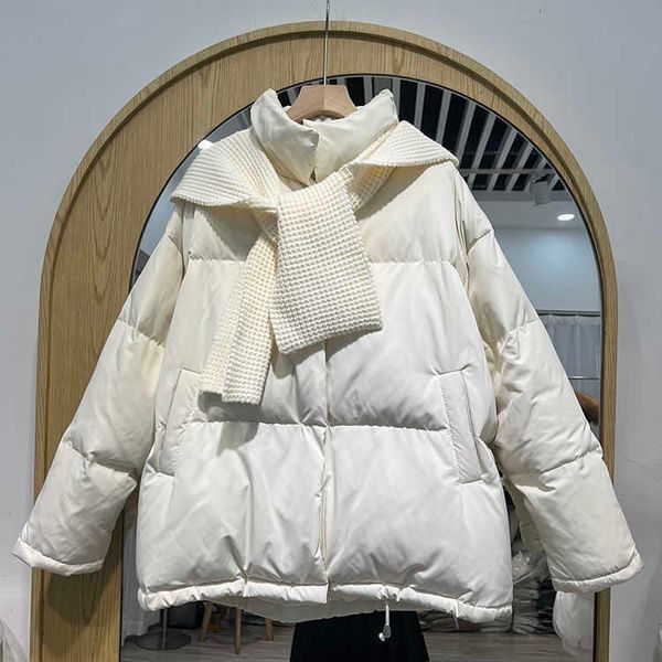 autumn and winter ladies fruit color lovely temperament short down jacket, standing collar rabbit cashmere knitted scarf and hat, showing th, Black
autumn and winter ladies fruit color lovely temperament short down jacket, standing collar rabbit cashmere knitted scarf and hat, showing th, Black