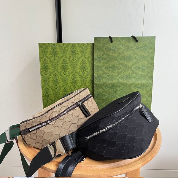 fashion designer bag mens and womens woven waist pack large capacity portable shoulder bag leather canvas chest bag 449182
fashion designer bag mens and womens woven waist pack large capacity portable shoulder bag leather canvas chest bag 449182