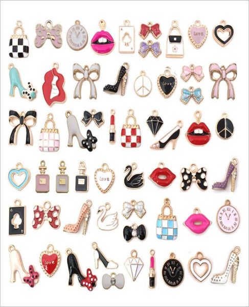 55pcs k gold color alloy findings charms for earring bracelet necklaces oil drip heart bow shoes pendants diy jewelry accessories3182416, Bronze;silver
55pcs k gold color alloy findings charms for earring bracelet necklaces oil drip heart bow shoes pendants diy jewelry accessories3182416, Bronze;silver