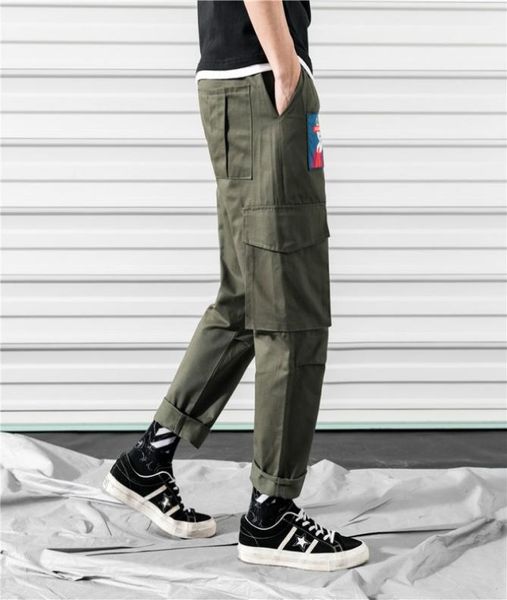 men039s pants pockets cargo harem pants mens casual joggers baggy ribbon tactical trousers harajuku streetwear hip hop pants2149636, Black
men039s pants pockets cargo harem pants mens casual joggers baggy ribbon tactical trousers harajuku streetwear hip hop pants2149636, Black