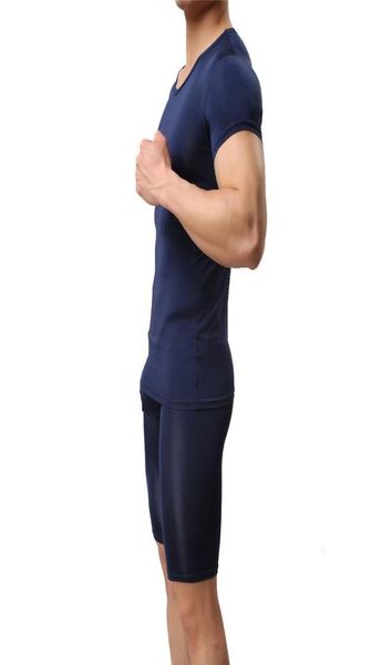 undershirts soft men skinny undershirt homme underwear short tshirts fitness pajamas pant bulge pouch bottom clothes se3191283, Black;brown
undershirts soft men skinny undershirt homme underwear short tshirts fitness pajamas pant bulge pouch bottom clothes se3191283, Black;brown