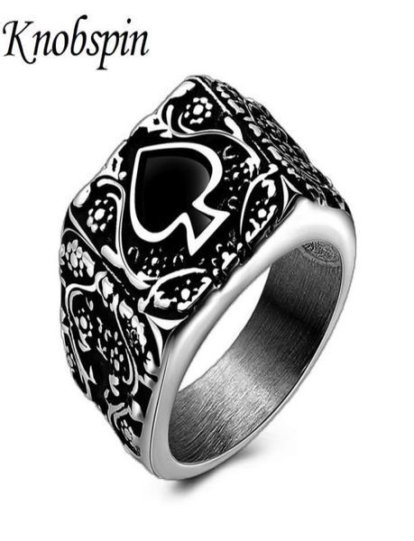 titanium steel spades men039s rings punk retro poker rings for men motor biker jewelry us size 913 anel masculino9189497, Golden;silver
titanium steel spades men039s rings punk retro poker rings for men motor biker jewelry us size 913 anel masculino9189497, Golden;silver