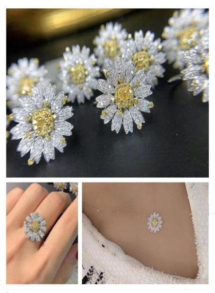 earrings necklace luxury crystal daisy pendant ring for women jewelry set trendy silver plated clavicle girls birthday74574386892360
earrings necklace luxury crystal daisy pendant ring for women jewelry set trendy silver plated clavicle girls birthday74574386892360