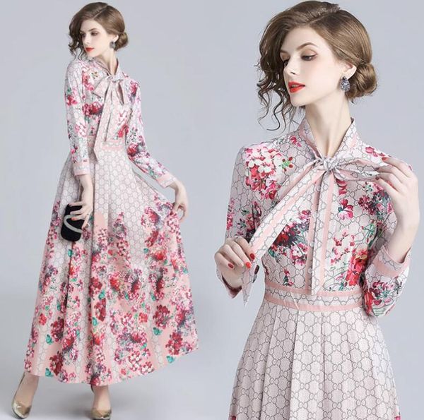 women dresses clothes runway vintage floral print collar long sleeve button front women ladies casual party a-line midi beach luxury dress, Black;gray
women dresses clothes runway vintage floral print collar long sleeve button front women ladies casual party a-line midi beach luxury dress, Black;gray