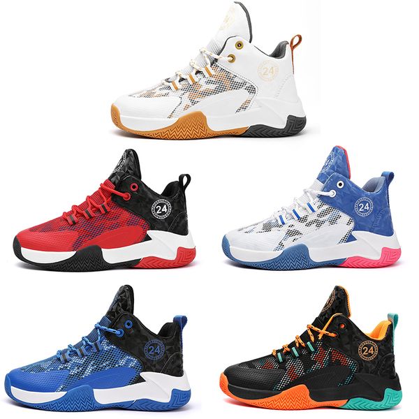 2023 kid basketball shoes boy girl breathable white blue black orange golden mens trainers outdoor sports
2023 kid basketball shoes boy girl breathable white blue black orange golden mens trainers outdoor sports