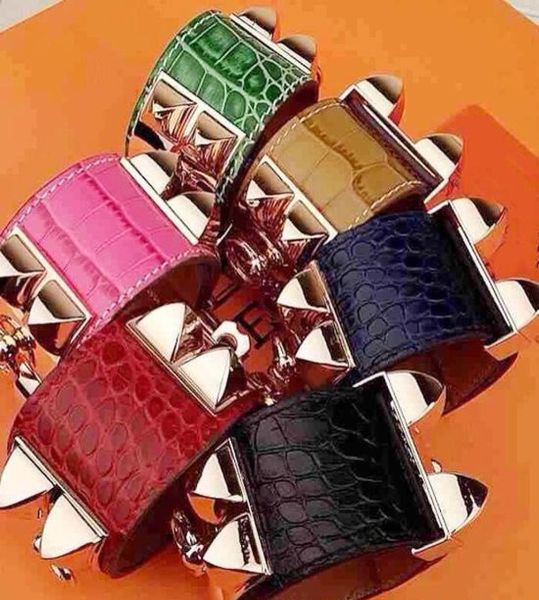 fashiontitanum steel bracelet with crocodile genuine leather in many colors women and man brand name jewelry gifts ps53761841742, Black
fashiontitanum steel bracelet with crocodile genuine leather in many colors women and man brand name jewelry gifts ps53761841742, Black