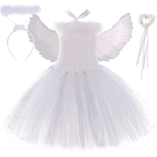girl's dresses sparkly pure white angel tutu dress feather wing wands outfits fancy kids dresses angel costume for girls birthday party, Red;yellow
girl's dresses sparkly pure white angel tutu dress feather wing wands outfits fancy kids dresses angel costume for girls birthday party, Red;yellow