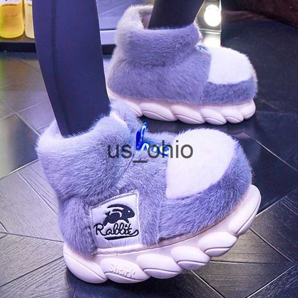 slippers 2023 women's winter warm shoes plush lining indoor slippers couples platform heel high snow boots female male home slipper j23, Black
slippers 2023 women's winter warm shoes plush lining indoor slippers couples platform heel high snow boots female male home slipper j23, Black