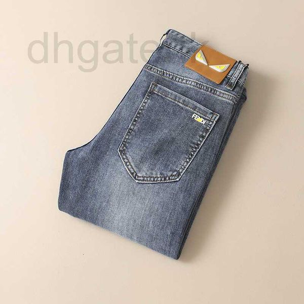 men's jeans designer 2023 spring/summer fashion wash long pants large small straight barrel light wmlh, Blue
men's jeans designer 2023 spring/summer fashion wash long pants large small straight barrel light wmlh, Blue