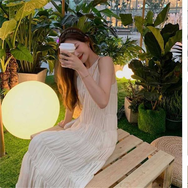 2023 summer new light luxury sanya beach strap dress korean version elegant and slim long fashionablerdbh, White;black
2023 summer new light luxury sanya beach strap dress korean version elegant and slim long fashionablerdbh, White;black