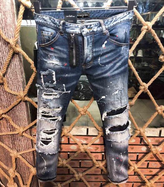dsq phantom turtle men039s jeans mens luxury designer jeans skinny ripped cool guy causal hole denim fashion brand fit jeans me9059278, Blue
dsq phantom turtle men039s jeans mens luxury designer jeans skinny ripped cool guy causal hole denim fashion brand fit jeans me9059278, Blue