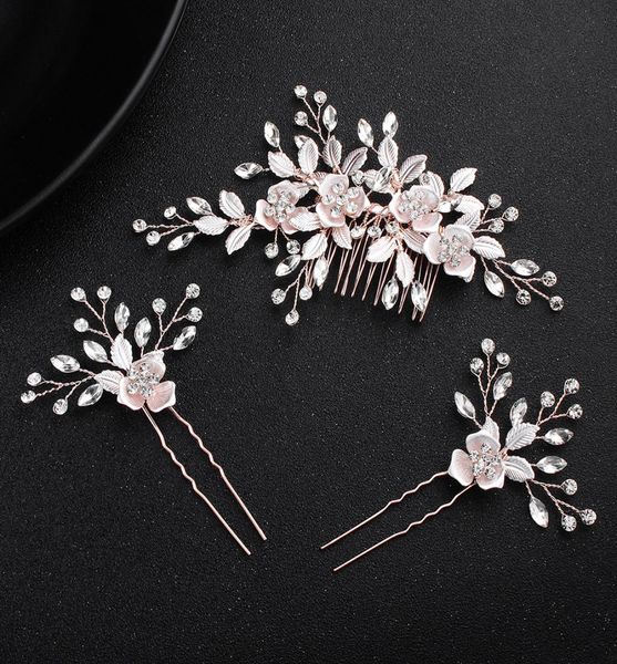 2018 pink flower women hair comb 2pcs hairpins handmade wedding hair accessories crystal bridal hairpieces jewelry jch1932034877, Golden;white
2018 pink flower women hair comb 2pcs hairpins handmade wedding hair accessories crystal bridal hairpieces jewelry jch1932034877, Golden;white