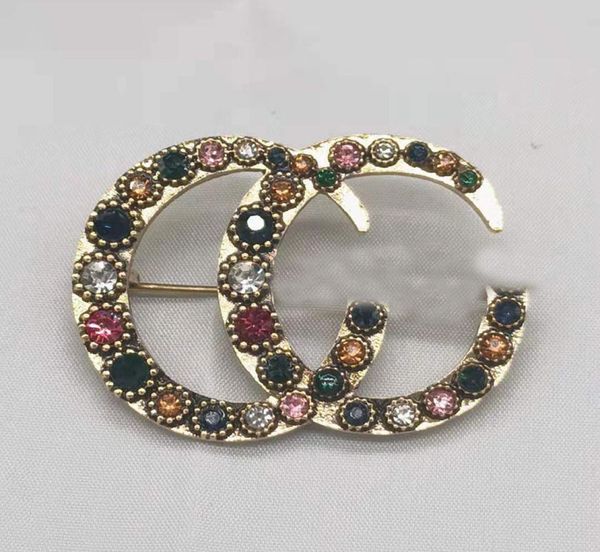 vintage luxury women designer brand letter brooches 18k gold plated inlay colorful crystal rhinestone jewelry brooch charm pin mar9577000, Gray
vintage luxury women designer brand letter brooches 18k gold plated inlay colorful crystal rhinestone jewelry brooch charm pin mar9577000, Gray