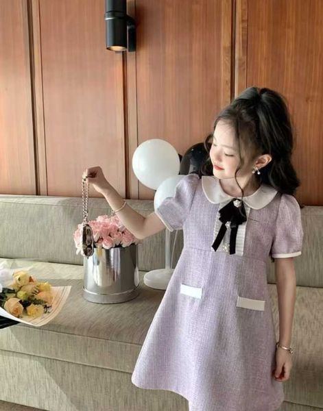 girl's dresses retail 2023 baby girls boutique purple bow dress princess kids formal lady clothing 3-9thkd230712, Red;yellow
girl's dresses retail 2023 baby girls boutique purple bow dress princess kids formal lady clothing 3-9thkd230712, Red;yellow