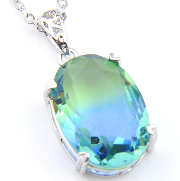 luckyshine 6pcslot new vintage royal style bicolored tourmaline gems 925 sterling silver plated necklaces pendant jewelry size 17033132
luckyshine 6pcslot new vintage royal style bicolored tourmaline gems 925 sterling silver plated necklaces pendant jewelry size 17033132