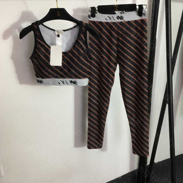 23ss yoga suit womens designer clothing women tracksuit presbytery logo printed tank stretch slimming leggings set womens clothing a1, Gray
23ss yoga suit womens designer clothing women tracksuit presbytery logo printed tank stretch slimming leggings set womens clothing a1, Gray