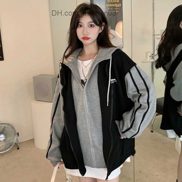 women's hoodies sweatshirts women's fake hoodie with hat two thick winter student patches all match k-pop aesthetic sports warm fa, Black
women's hoodies sweatshirts women's fake hoodie with hat two thick winter student patches all match k-pop aesthetic sports warm fa, Black
