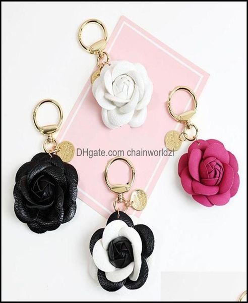 key rings jewelry camellia flower keyrings bag charms pu leather pendant car chains accessories black white rose red keychains hol3956255, Slivery;golden
key rings jewelry camellia flower keyrings bag charms pu leather pendant car chains accessories black white rose red keychains hol3956255, Slivery;golden