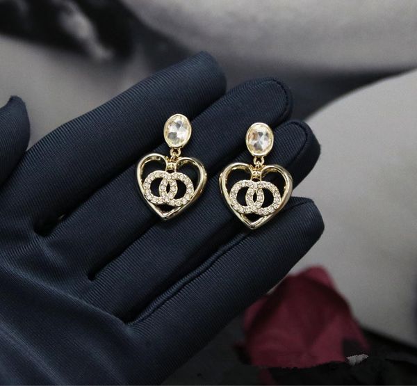 dangle & chandelier european and american luxury jewelry brands, light gold love rhinestone pendants, peach heart earrings, ladies' tem, Silver
dangle & chandelier european and american luxury jewelry brands, light gold love rhinestone pendants, peach heart earrings, ladies' tem, Silver