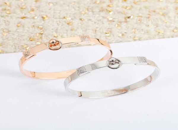 luxury h brand pure 925 sterling silver jewelry for women lock bangle rose gold knot bangle wedding jewelry engagement bracelet ha7368808, Black
luxury h brand pure 925 sterling silver jewelry for women lock bangle rose gold knot bangle wedding jewelry engagement bracelet ha7368808, Black