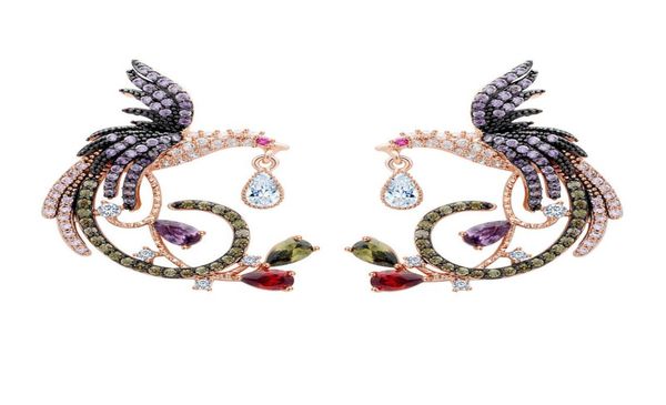 bling colorful zircon chinese phoenix dangle drop earrings wedding earrings for women gril gift3432232, Silver
bling colorful zircon chinese phoenix dangle drop earrings wedding earrings for women gril gift3432232, Silver