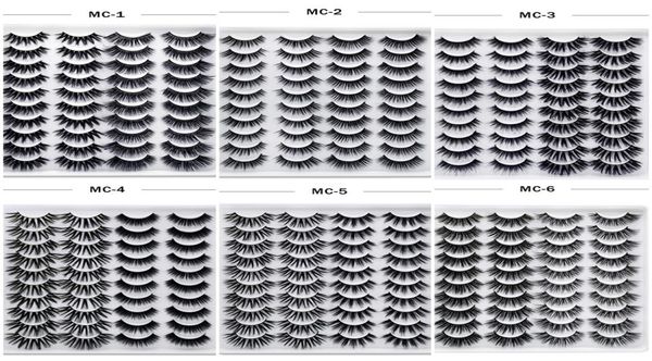 new 20 pairs 3d mink eyelashes pack faux mink lashes natural curly long eye lash extension full strip false eyelash set for makeup6084952
new 20 pairs 3d mink eyelashes pack faux mink lashes natural curly long eye lash extension full strip false eyelash set for makeup6084952