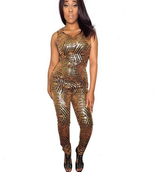 gold sequin jumpsuit ladies summer geometric sleeveless long romper3615212, Black;white
gold sequin jumpsuit ladies summer geometric sleeveless long romper3615212, Black;white