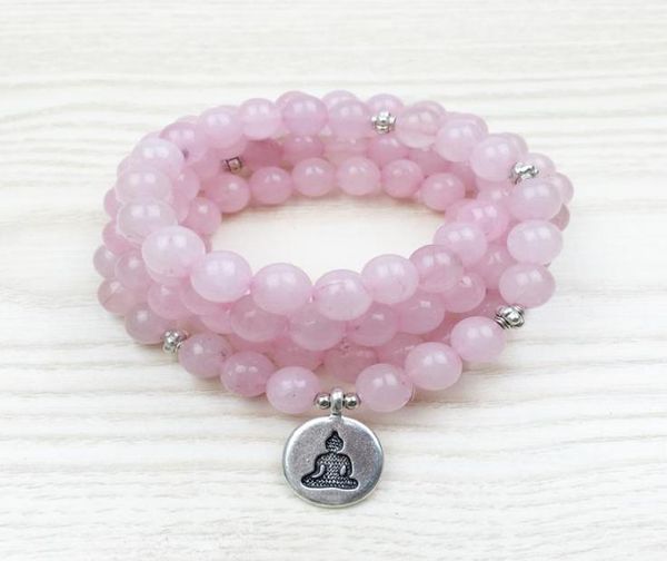 sn1028 love 108 rose quartz mala beads bracelet women yoga jewelry buddhist necklace heart chakra lotus charms bracelet7198542, Black
sn1028 love 108 rose quartz mala beads bracelet women yoga jewelry buddhist necklace heart chakra lotus charms bracelet7198542, Black