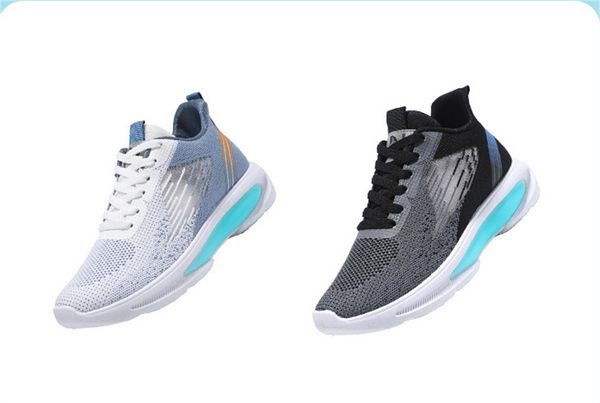 new mesh lace men's fashion breathable lightweight running shoes fly weaving face students wear casual sports shoes men's shoes, Black
new mesh lace men's fashion breathable lightweight running shoes fly weaving face students wear casual sports shoes men's shoes, Black