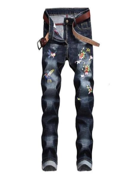 newcomers men fashion locomotief jeans borduren male ripped denim broek270h5035003, Blue
newcomers men fashion locomotief jeans borduren male ripped denim broek270h5035003, Blue