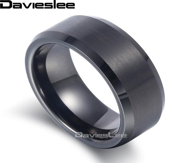 davieslee mens boys matte finish band ring tungsten carbide wedding engagement black 8mm ltr048742315, Golden;silver
davieslee mens boys matte finish band ring tungsten carbide wedding engagement black 8mm ltr048742315, Golden;silver