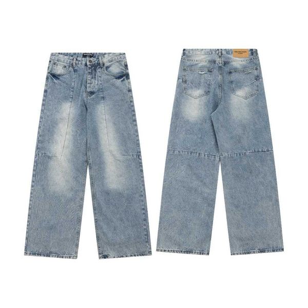 designer jeans summer simple retro classic embroidered jeans star style loose patchwork jeans for men and women, Blue
designer jeans summer simple retro classic embroidered jeans star style loose patchwork jeans for men and women, Blue