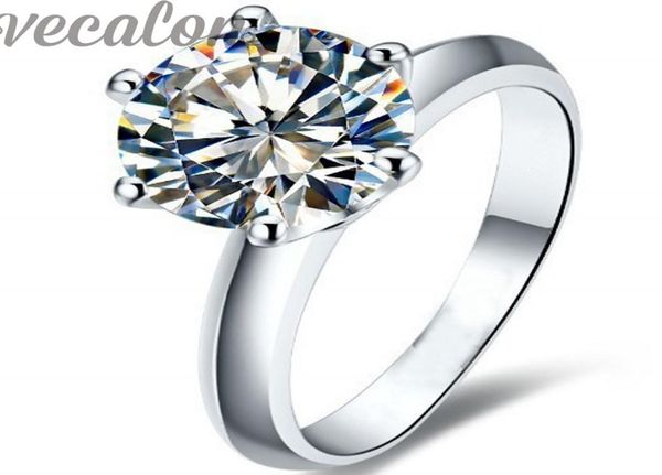 vecalon 2016 fashion new wedding ring for women 2ct simulated diamond cz 925 sterling silver female engagement band finger ring2562464, Slivery;golden
vecalon 2016 fashion new wedding ring for women 2ct simulated diamond cz 925 sterling silver female engagement band finger ring2562464, Slivery;golden