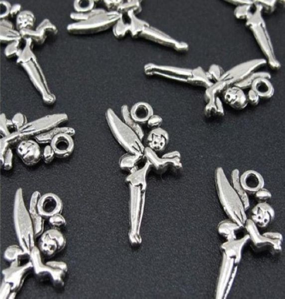 whole 150pcs tibetan silver cute lovely angel fairy charms pendants for jewelry making findings 25x14mm6838647, Bronze;silver
whole 150pcs tibetan silver cute lovely angel fairy charms pendants for jewelry making findings 25x14mm6838647, Bronze;silver