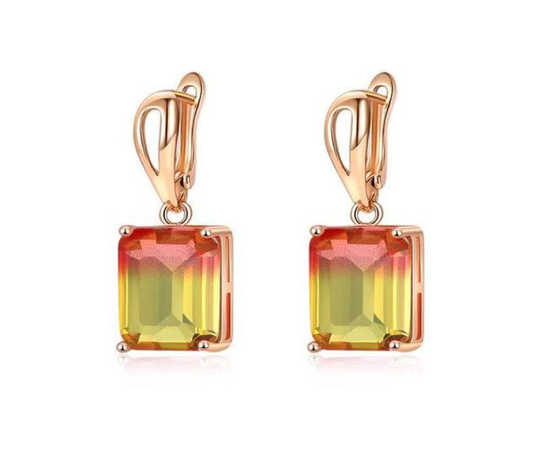 rainbowblue red zircon rose gold color dangle earrings wedding colorful for women jewelry gifts chandelier3398754, Silver
rainbowblue red zircon rose gold color dangle earrings wedding colorful for women jewelry gifts chandelier3398754, Silver