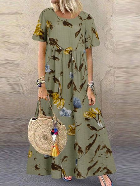 basic casual dresses zanzea fashion summer long dress women's printed sundress casual short sleeve tank women's high waist robe wo, Black;gray
basic casual dresses zanzea fashion summer long dress women's printed sundress casual short sleeve tank women's high waist robe wo, Black;gray