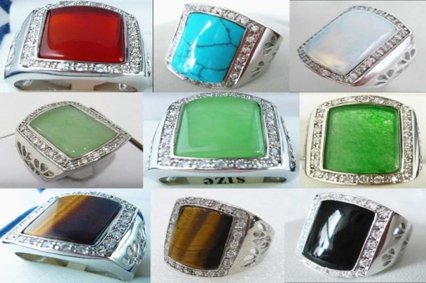 whole 18 kgp red green white blue black jade opal turquoise tiger eye stone agate ring5016673, Golden;silver
whole 18 kgp red green white blue black jade opal turquoise tiger eye stone agate ring5016673, Golden;silver