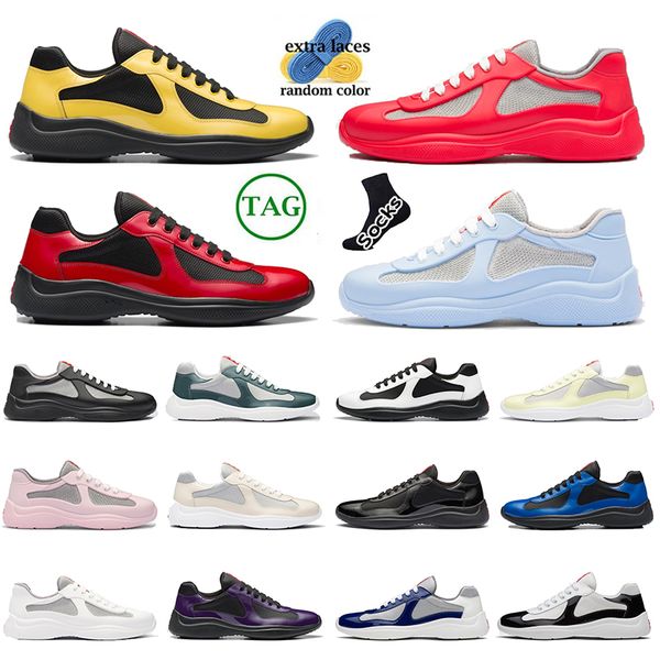 2023 luxury brand men americas cup sneakers shoes breathable mesh soft rubber bike fabric man trainers technical calfskin casual walking sho, White;red
2023 luxury brand men americas cup sneakers shoes breathable mesh soft rubber bike fabric man trainers technical calfskin casual walking sho, White;red