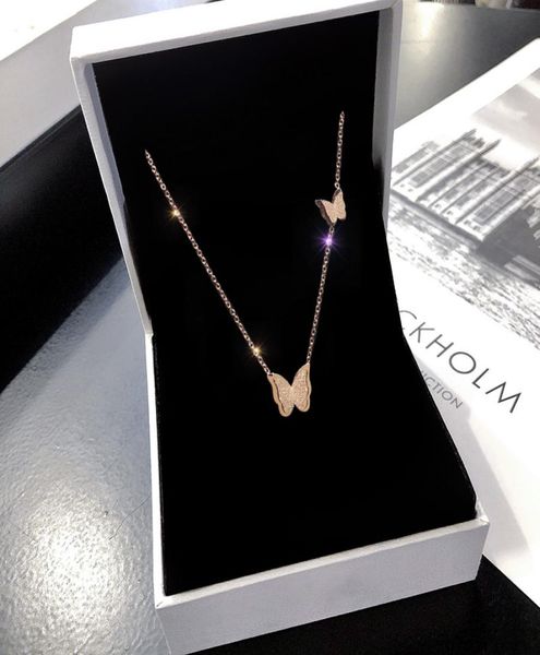 titanium steel real gold plating sweet frosted nonmainstream design double butterfly necklace female 2020 new style clavicle chai7457535, Silver
titanium steel real gold plating sweet frosted nonmainstream design double butterfly necklace female 2020 new style clavicle chai7457535, Silver