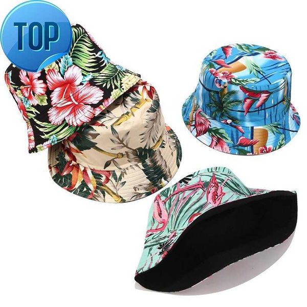 reversible packable bucket hat sun hat for men women bb, Blue;gray