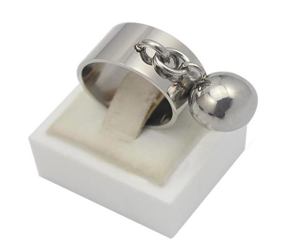 10mm width pendant ring for women 12mm bead pendant rings 316l stainless steel metal silver ring women wedding jewelry4257961, Golden;silver
10mm width pendant ring for women 12mm bead pendant rings 316l stainless steel metal silver ring women wedding jewelry4257961, Golden;silver