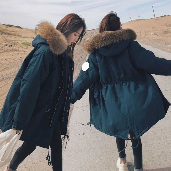 autumn and winter women hooded fur collar down coat, waist design slimming slimming not bloated, down amount reorganization, warm and comfor, Black
autumn and winter women hooded fur collar down coat, waist design slimming slimming not bloated, down amount reorganization, warm and comfor, Black