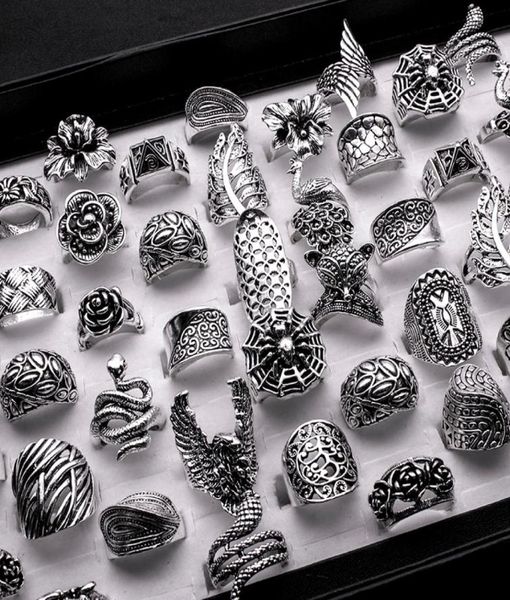 20 pieces mix women vintage ring whole antique silver plated boho gothic leaf flower statement rings men jewelry1288299
20 pieces mix women vintage ring whole antique silver plated boho gothic leaf flower statement rings men jewelry1288299