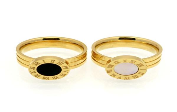 band rings famous brand women rings goldrose gold color stainless steel ring roman numeral shells luxury jewelry female 528949, Silver
band rings famous brand women rings goldrose gold color stainless steel ring roman numeral shells luxury jewelry female 528949, Silver