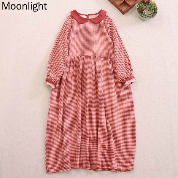 urban dresses vintage mori girl plaid for women japanese kawaii sweet peter pan collar longsleeved dress korean loose female vestido 230711, White;black
urban dresses vintage mori girl plaid for women japanese kawaii sweet peter pan collar longsleeved dress korean loose female vestido 230711, White;black