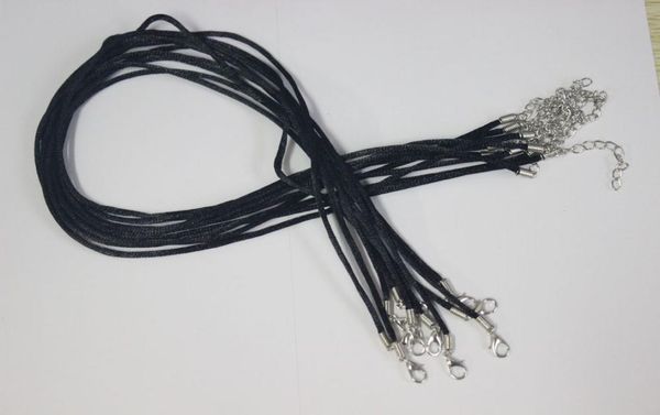 50pcs 2mm black satin silk necklace pendant cord 1830 inches self handmade6935398, Silver
50pcs 2mm black satin silk necklace pendant cord 1830 inches self handmade6935398, Silver