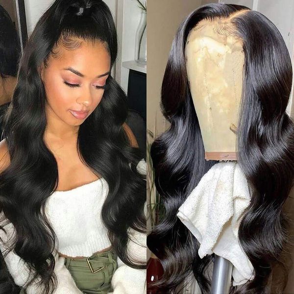 body wave lace front human hair wigs for women brazilian body wave lace frontal wigs 4x4 lace closure wig, Black;brown
body wave lace front human hair wigs for women brazilian body wave lace frontal wigs 4x4 lace closure wig, Black;brown