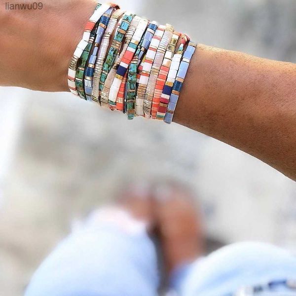 go2boho boho miyuki bracelet for women jewellery gift tila bracelets girl glass beads pulseras femme summer beach jewelry l230704, Black
go2boho boho miyuki bracelet for women jewellery gift tila bracelets girl glass beads pulseras femme summer beach jewelry l230704, Black